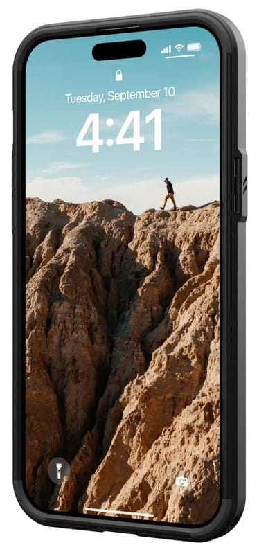 Чeхол-накладка Urban Armor Gear Civilian Magsafe для Apple iPhone 15 Plus Black (114306114040)