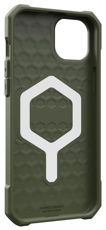 Чохол-накладка Urban Armor Gear Essential Armor Magsafe для Apple iPhone 15 Plus Olive Drab (114307117272)