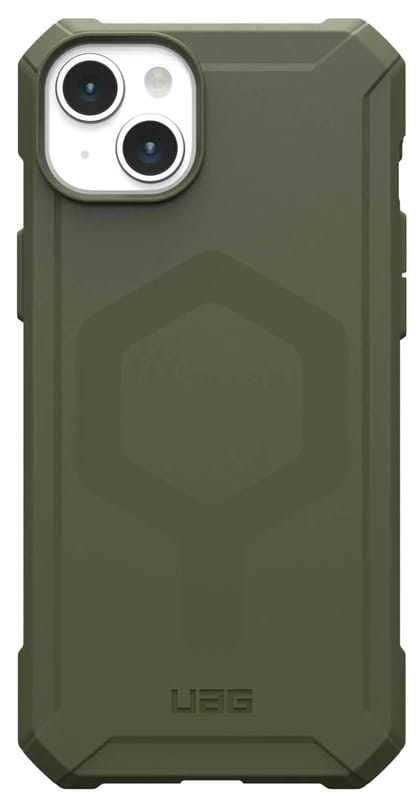 Чохол-накладка Urban Armor Gear Essential Armor Magsafe для Apple iPhone 15 Plus Olive Drab (114307117272)