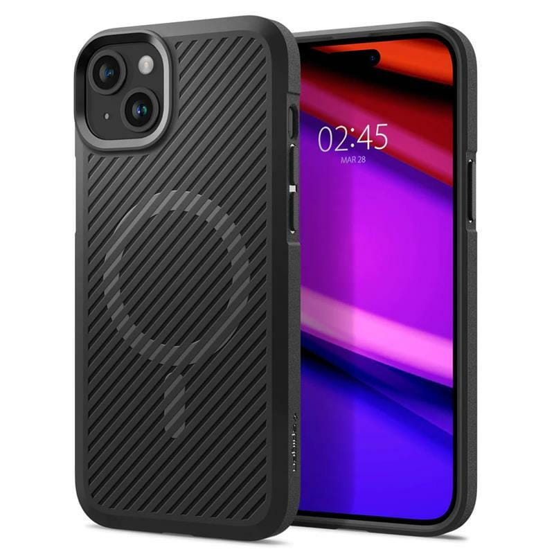Чeхол-накладка Spigen Core Armor MagFit для Apple iPhone 15 Matte Black (ACS06480)