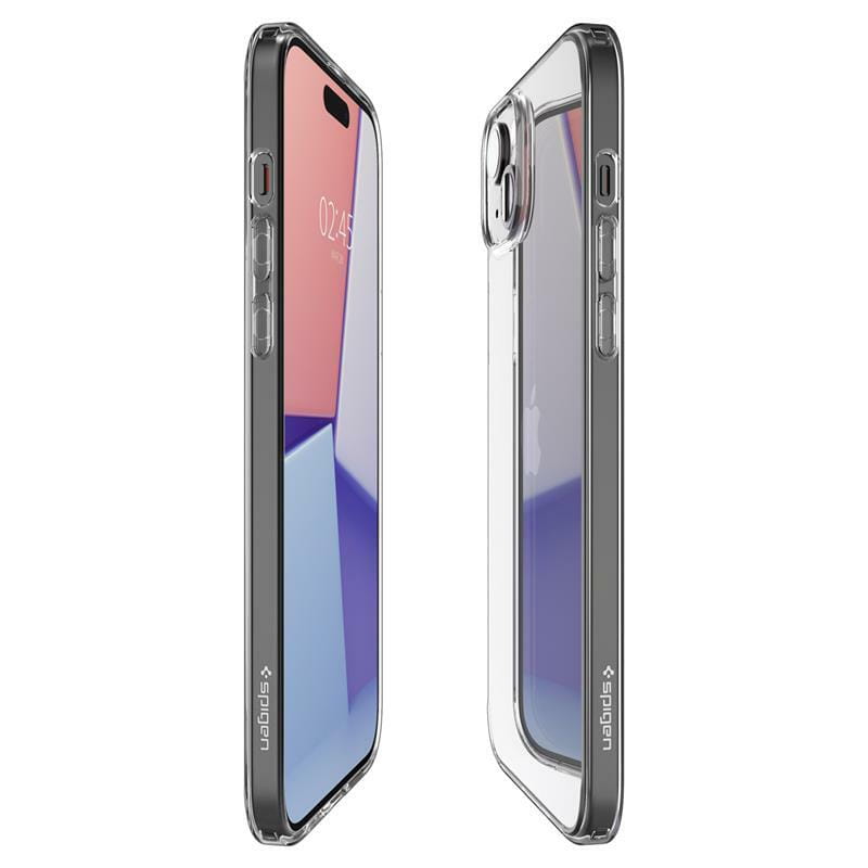 Чeхол-накладка Spigen Air Skin Hybrid для Apple iPhone 15 Crystal Clear (ACS06785)