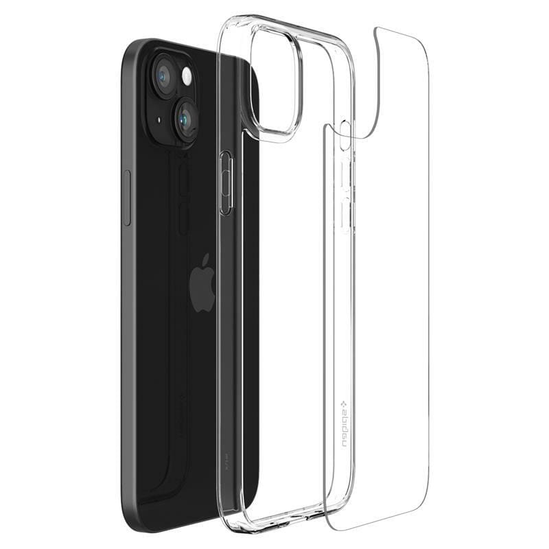 Чeхол-накладка Spigen Air Skin Hybrid для Apple iPhone 15 Crystal Clear (ACS06785)