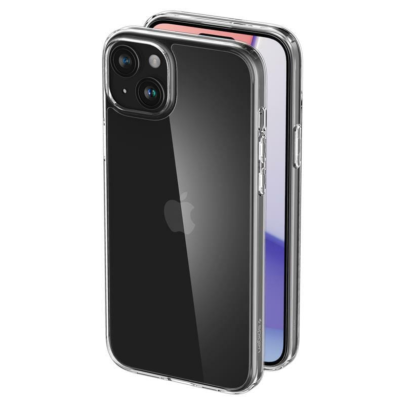 Чeхол-накладка Spigen Air Skin Hybrid для Apple iPhone 15 Crystal Clear (ACS06785)