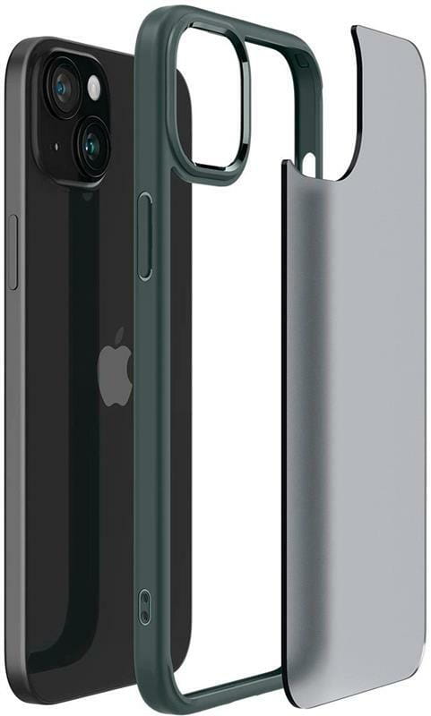 Чохол-накладка Spigen Ultra Hybrid для Apple iPhone 15 Frost Green (ACS06798)