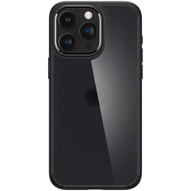 Чохол-накладка Spigen Ultra Hybrid для Apple iPhone 15 Pro Frost Black (ACS06709)