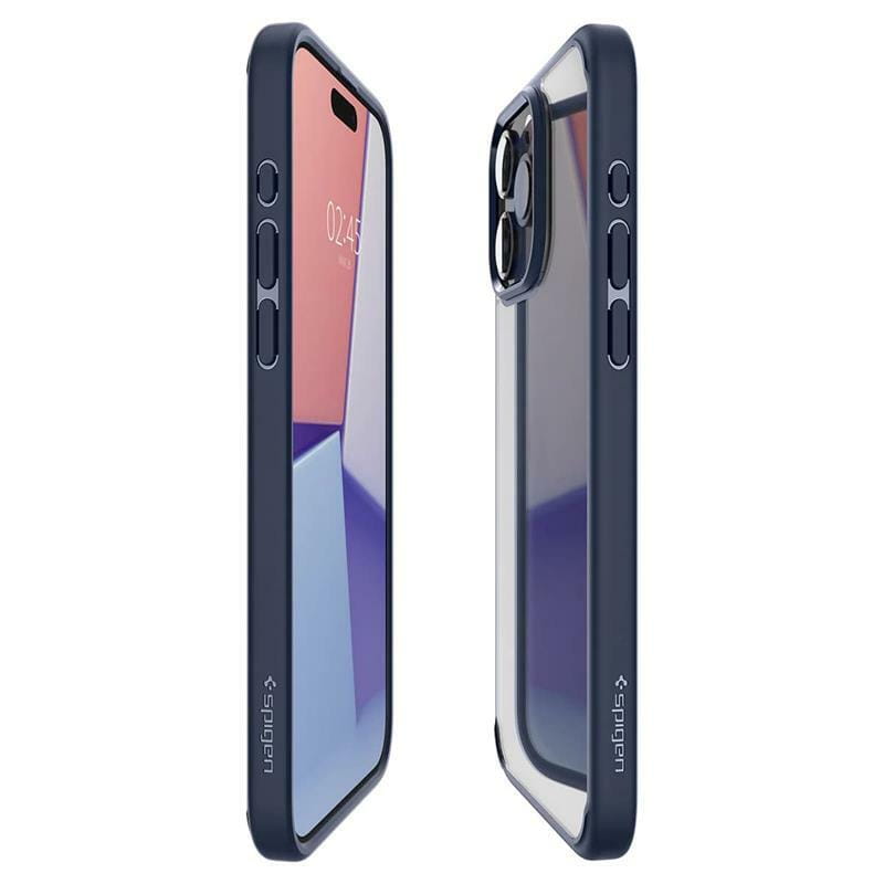 Чeхол-накладка Spigen Ultra Hybrid для Apple iPhone 15 Pro Max Navy Blue (ACS06573)