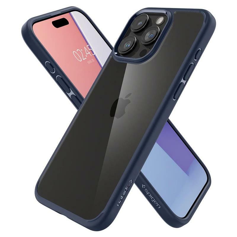 Чохол-накладка Spigen Ultra Hybrid для Apple iPhone 15 Pro Max Navy Blue (ACS06573)