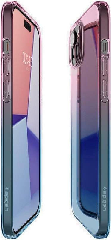 Чeхол-накладка Spigen Liquid Crystal для Apple iPhone 15 Gradation Pink (ACS06787)
