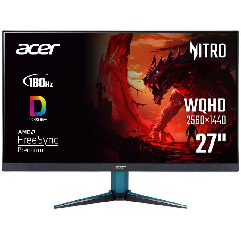 Монитор Acer 27" Nitro VG272UV3bmiipx (UM.HV2EE.301) IPS Black 180Hz