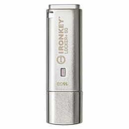 Флеш-накопичувач USB3.2 16GB Kingston IronKey Locker+ 50 (IKLP50/16GB)