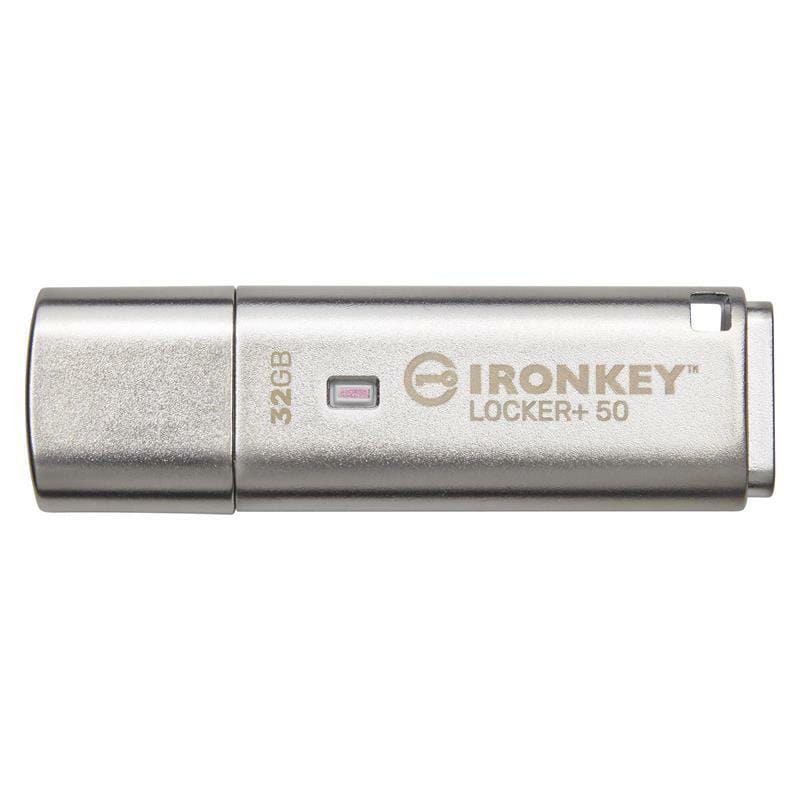 Флеш-накопичувач USB3.2 32GB Kingston IronKey Locker+ 50 (IKLP50/32GB)