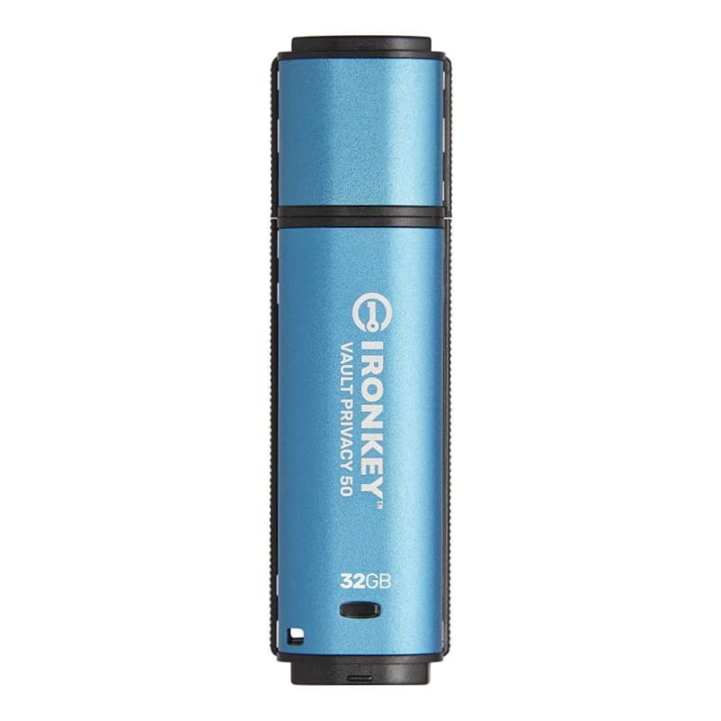 Флеш-накопитель USB3.2 32GB Kingston IronKey Vault Privacy 50 Type-A Blue (IKVP50/32GB)