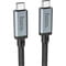 Фото - Кабель Hoco US05 USB Type-C - USB Type-C (M/M) (40Gbps), USB4, 100W, 2 м, Black (US052B) | click.ua