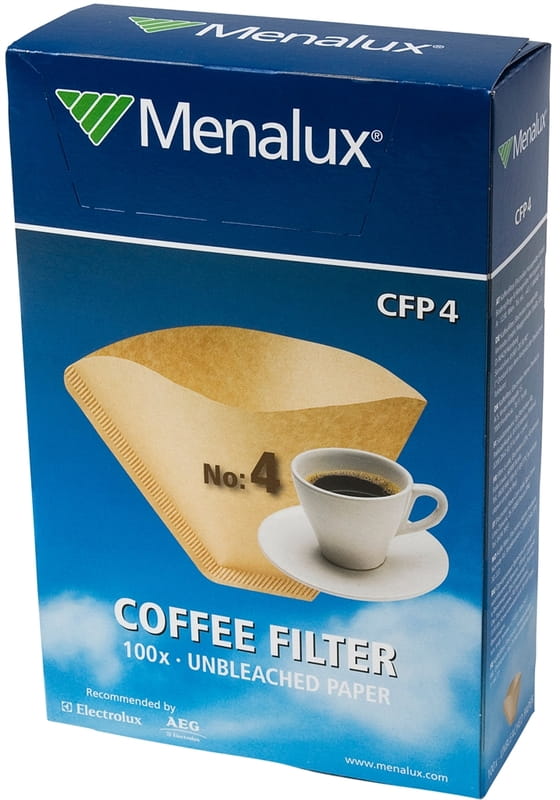 Фильтры для кофеварок капельного типа Menalux CFP 4 100 шт.