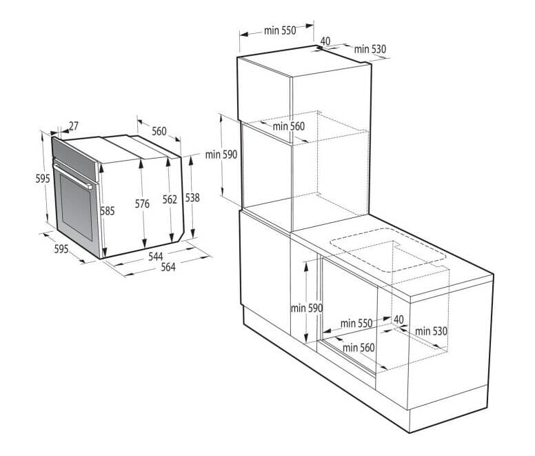 Духовой шкаф Gorenje BPS6737E02B