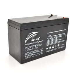Аккумуляторная батарея Ritar 12V 9Ah (R-LFP 12.8V 9Ah/08579) LiFePO4 Black