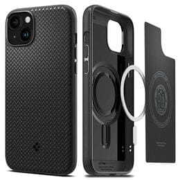 Чeхол-накладка Spigen Mag Armor MagFit для Apple iPhone 15 Matte Black (ACS06815)