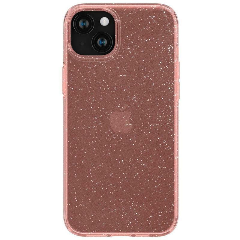 Чeхол-накладка Spigen Liquid Crystal Glitter для Apple iPhone 15 Rose Quartz (ACS06789)