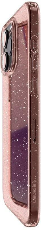 Чeхол-накладка Spigen Liquid Crystal Glitter для Apple iPhone 15 Pro Rose Quartz (ACS06702)