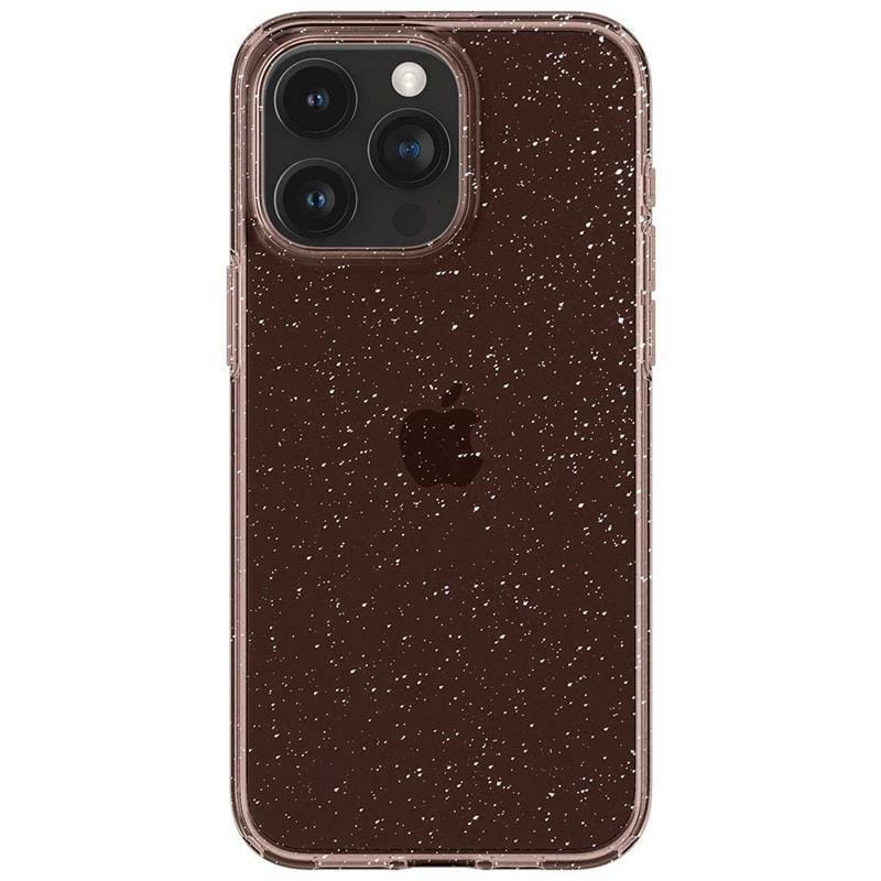 Чeхол-накладка Spigen Liquid Crystal Glitter для Apple iPhone 15 Pro Rose Quartz (ACS06702)