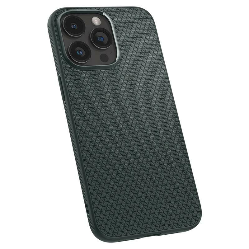 Чeхол-накладка Spigen Liquid Air для Apple iPhone 15 Pro Max Abyss Green (ACS06564)