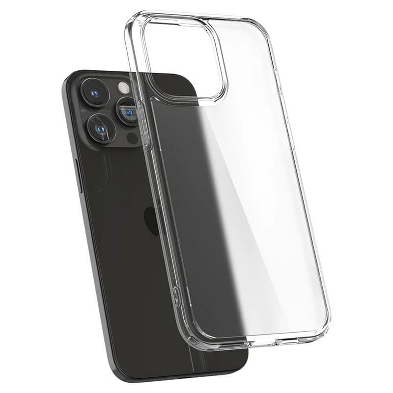 Чохол-накладка Spigen Ultra Hybrid для Apple iPhone 15 Pro Crystal Clear (ACS06707)