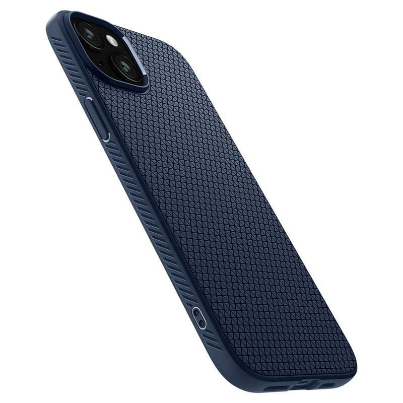 Чeхол-накладка Spigen Liquid Air для Apple iPhone 15 Plus Navy Blue (ACS06651)