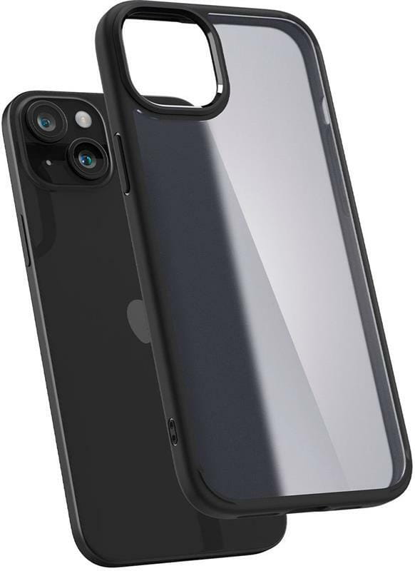 Чeхол-накладка Spigen Ultra Hybrid для Apple iPhone 15 Plus Frost Black (ACS06656)