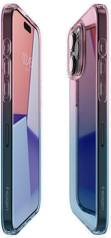 Чeхол-накладка Spigen Liquid Crystal для Apple iPhone 15 Pro Gradation Pink (ACS06700)