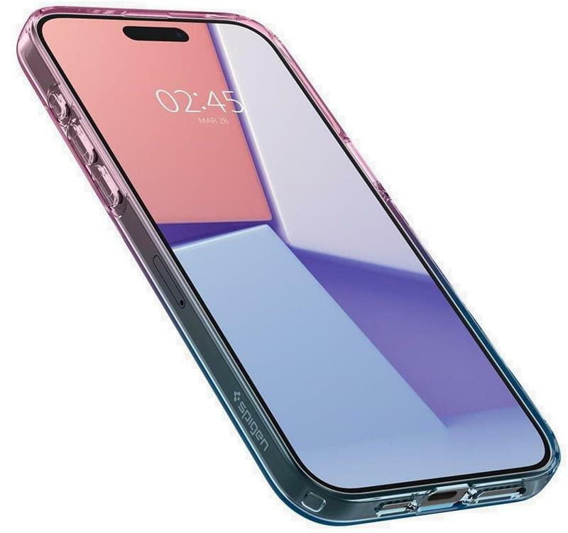 Чeхол-накладка Spigen Liquid Crystal для Apple iPhone 15 Pro Gradation Pink (ACS06700)