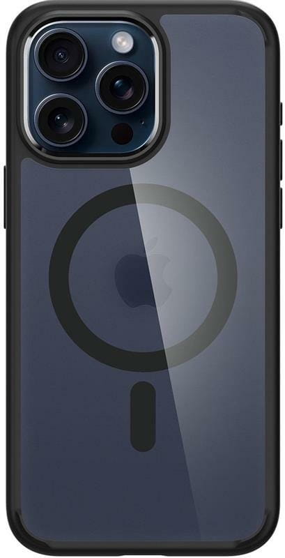 Чeхол-накладка Spigen Ultra Hybrid MagFit для Apple iPhone 15 Pro Max Frost Black (ACS06581)