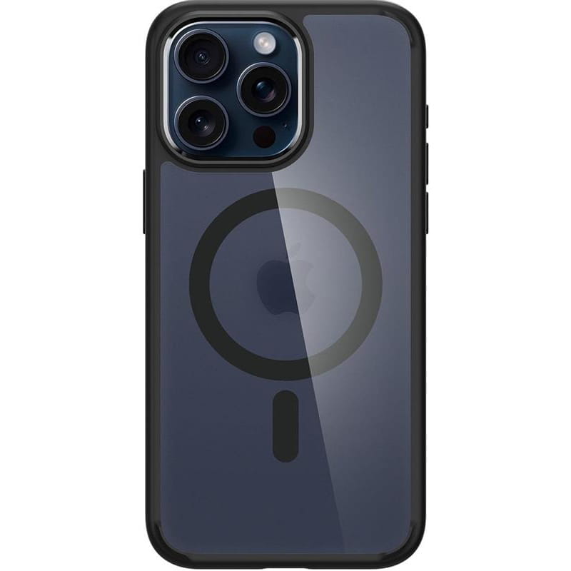 Чeхол-накладка Spigen Ultra Hybrid MagFit для Apple iPhone 15 Pro Max Frost Black (ACS06581)
