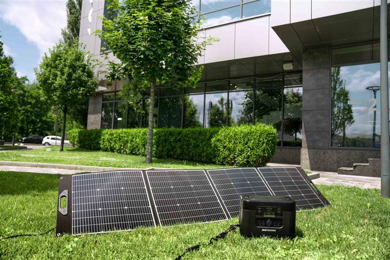 Портативна сонячна панель 2E 100W (2E-PSPLW100)
