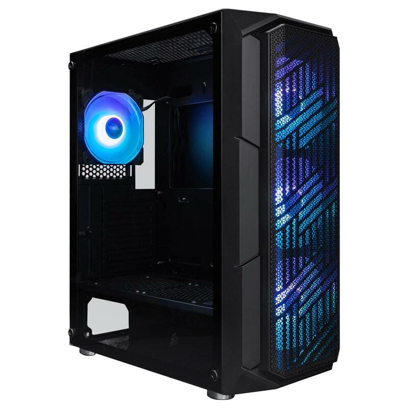 Корпус 1stPlayer XF-4F2(AP)-BK Black без БП