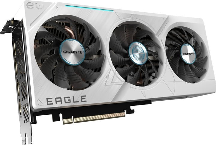 Видеокарта GF RTX 4070 Super 12GB GDDR6X Eagle OC Ice Gigabyte (GV-N407SEAGLEOC ICE-12GD)