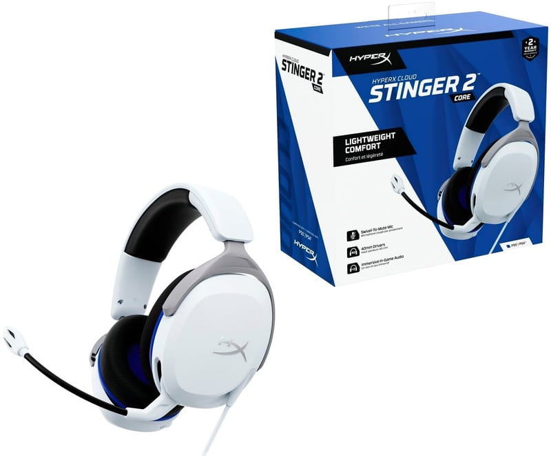 Гарнитура HyperX Cloud Stinger 2 для PS5/PS4 White (75X29AA)