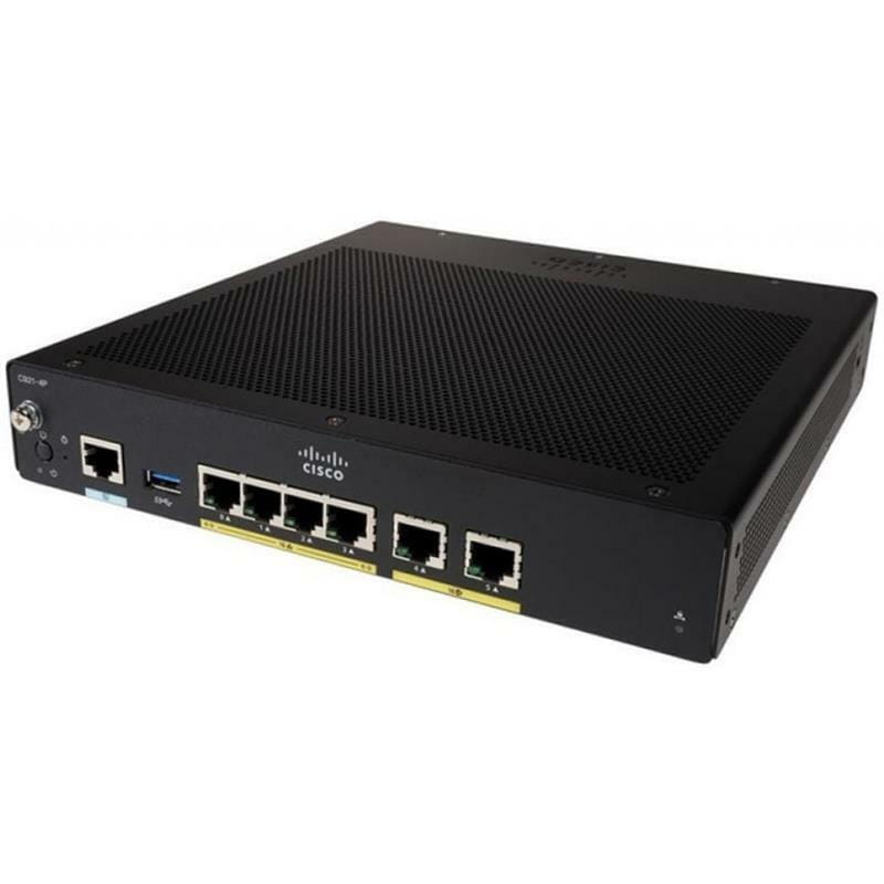 Маршрутизатор Cisco 900 Series Integrated Services Routers (C921-4P)