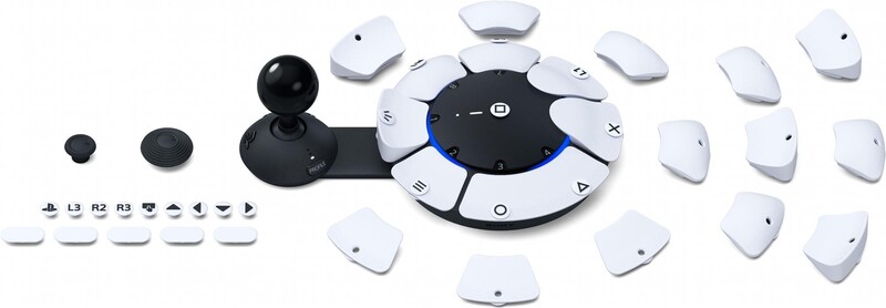 Геймпад бездротовий Sony PlayStation PS5 Access Controller White (1000038412)