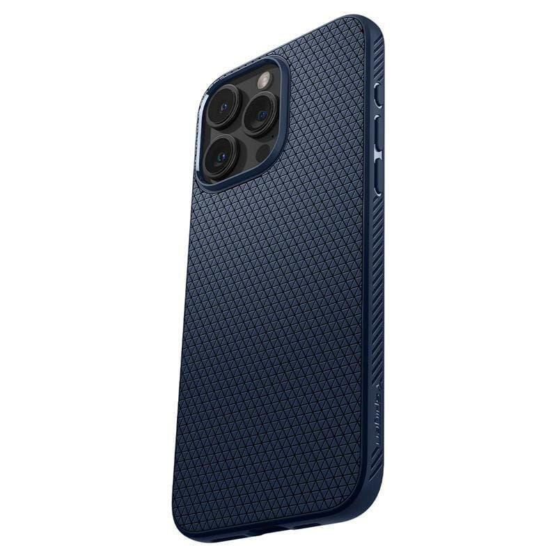 Чeхол-накладка Spigen Liquid Air для Apple iPhone 15 Pro Navy Blue (ACS06705)