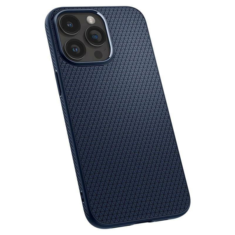 Чохол-накладка Spigen Liquid Air для Apple iPhone 15 Pro Navy Blue (ACS06705)