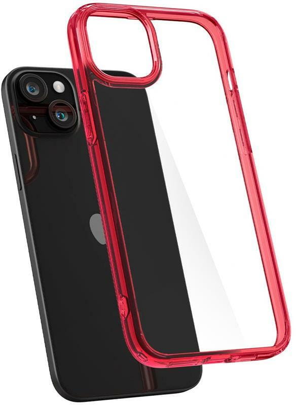 Чeхол-накладка Spigen Ultra Hybrid для Apple iPhone 15 Plus Red Crystal (ACS06654)