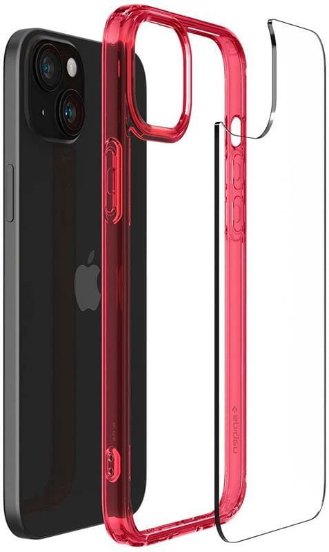 Чeхол-накладка Spigen Ultra Hybrid для Apple iPhone 15 Plus Red Crystal (ACS06654)