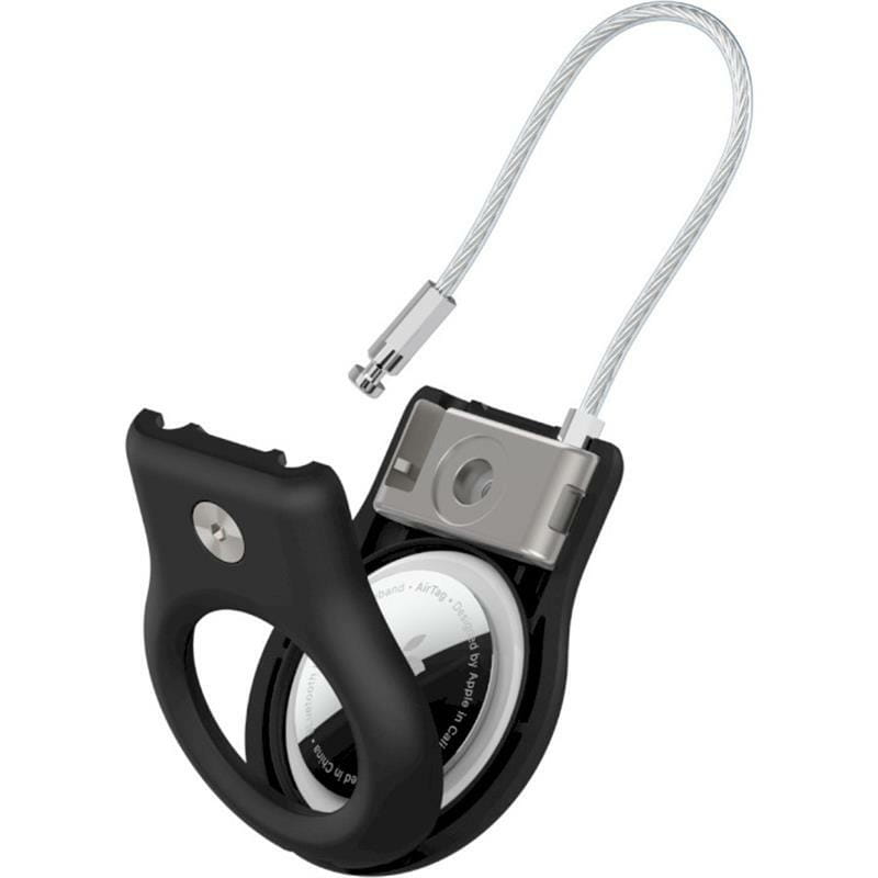 Чехол для трекера Belkin AirTag Secure Holder with Wire Cable Black (MSC009BTBK)
