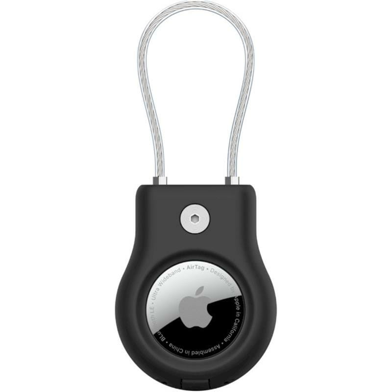 Чехол для трекера Belkin AirTag Secure Holder with Wire Cable Black (MSC009BTBK)