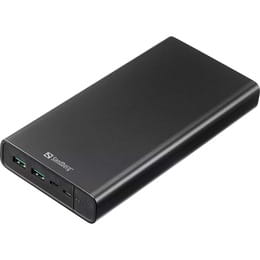 Универсальная мобильная батарея Sandberg Powerbank 38400mAh USB-C PD 100W Black (420-63)