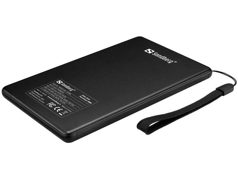 Універсальна мобільна батарея Sandberg Urban Solar Powerbank 10000mAh Black (420-54)