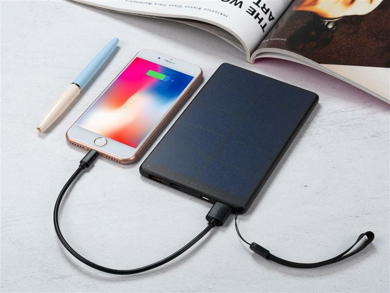 Универсальная мобильная батарея Sandberg Urban Solar Powerbank 10000mAh Black (420-54)