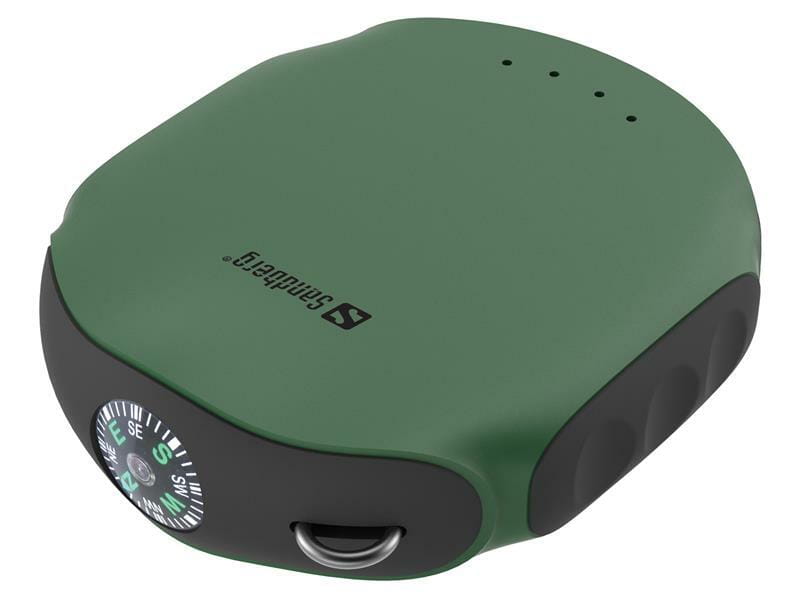 Універсальна мобільна батарея Sandberg Survivor Powerbank 10000mAh Green (420-60)