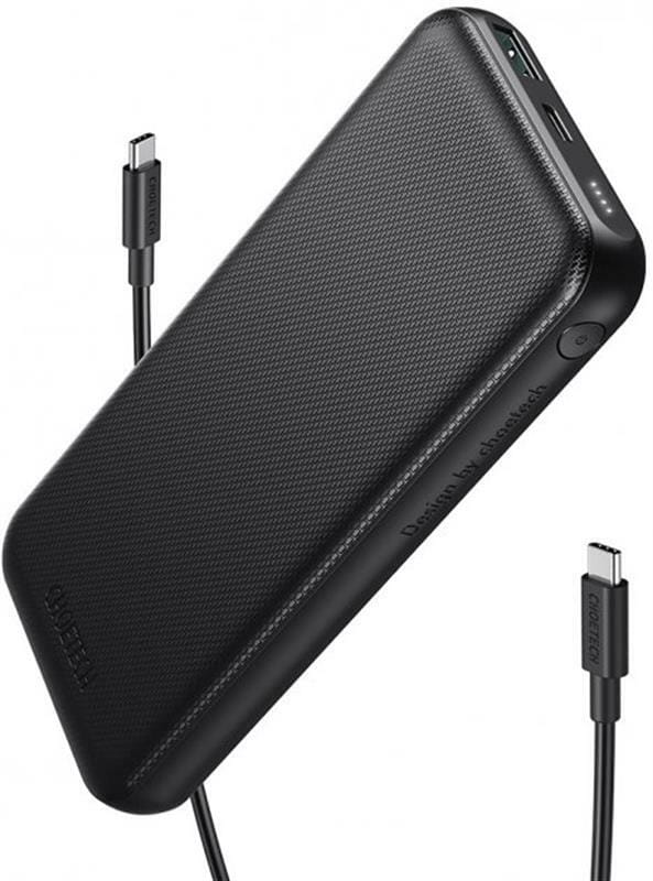 Универсальная мобильная батарея Choetech B627 10000mAh Black (B627-V3-CC-BK)