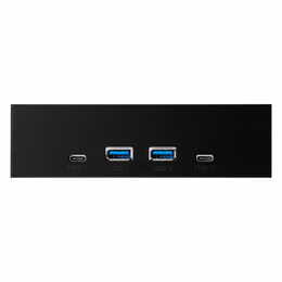 USB-хаб Frime USB 3.1 2 x type A & 2 x type C VL820 Black (ECF-FP2xTA&2xTC.54)